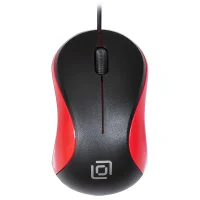 Мышь Oklick 115S (черный/красный) фото 1